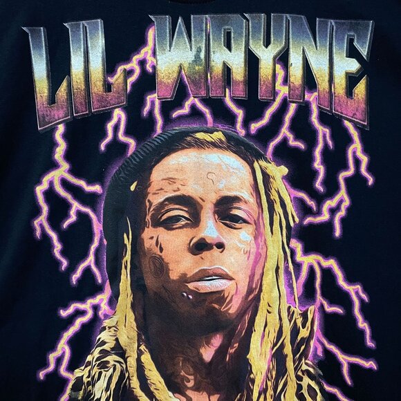 Lil Wayne A Milli Graphic Design Black T-Shirt XL - Picture 2 of 4